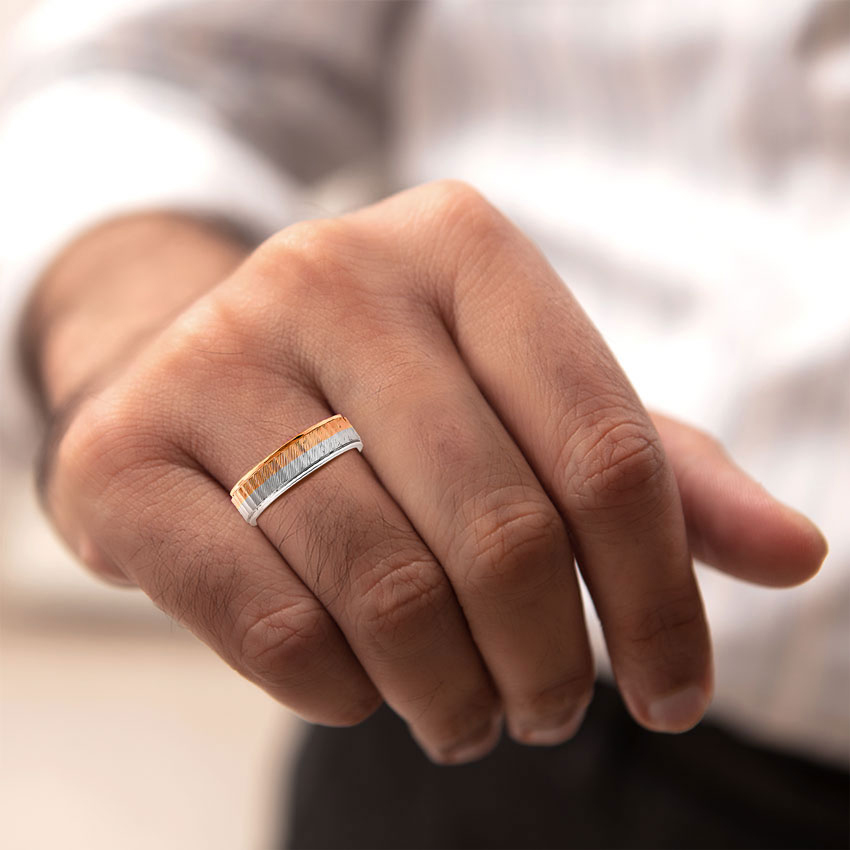 Kian Platinum Band for Men Kian Platinum Band for Men