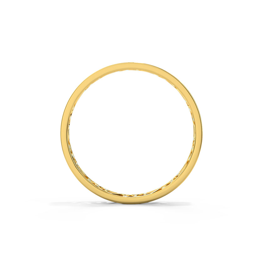 Ornate Cutout Gold Band