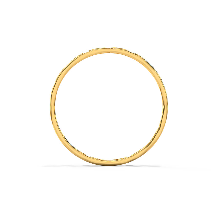 Amore Cutout Gold Band