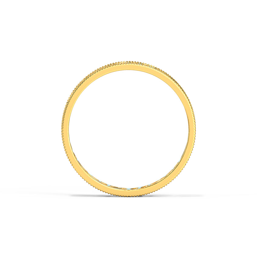 Petals Cutout Gold Band