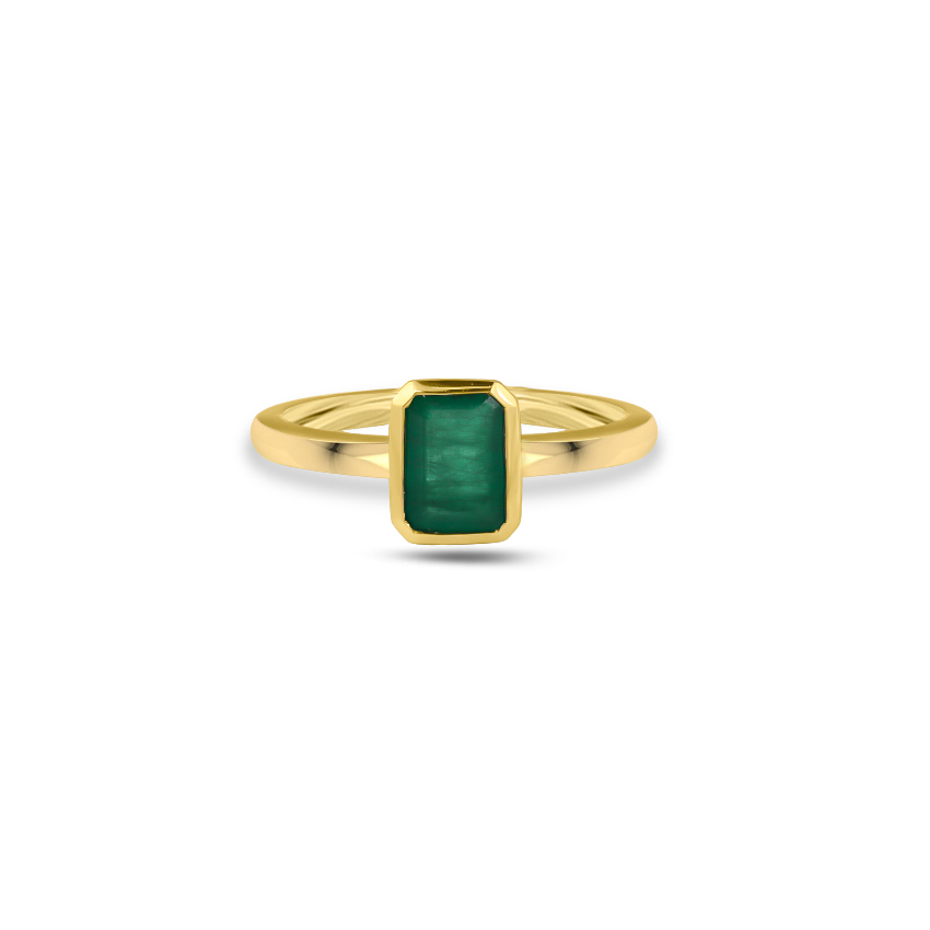 Milo Gemstone Ring For Her | Gemstone Gold Rings | CaratLane