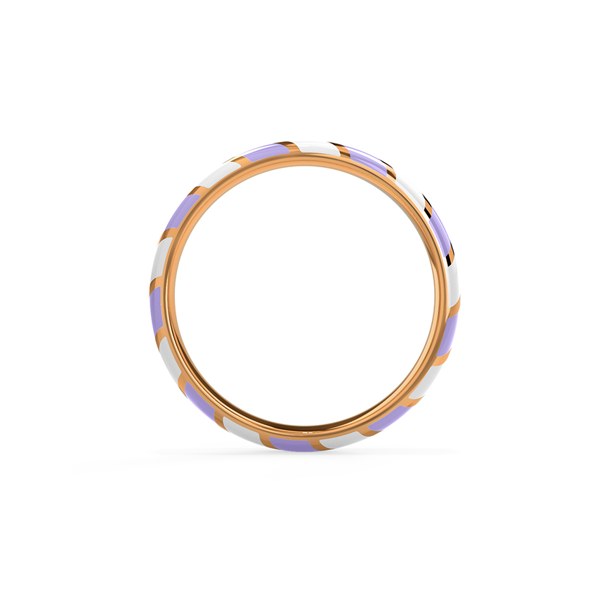 Wavy Twine Gold Band