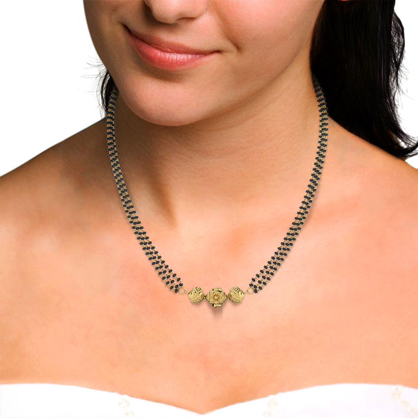 Lana Layered Gold Mangalsutra