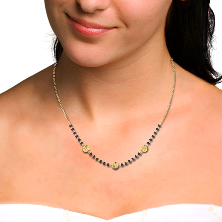 Amari Beaded Gold Mangalsutra