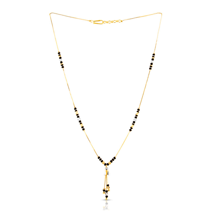 Lipi Tassel Gold Mangalsutra