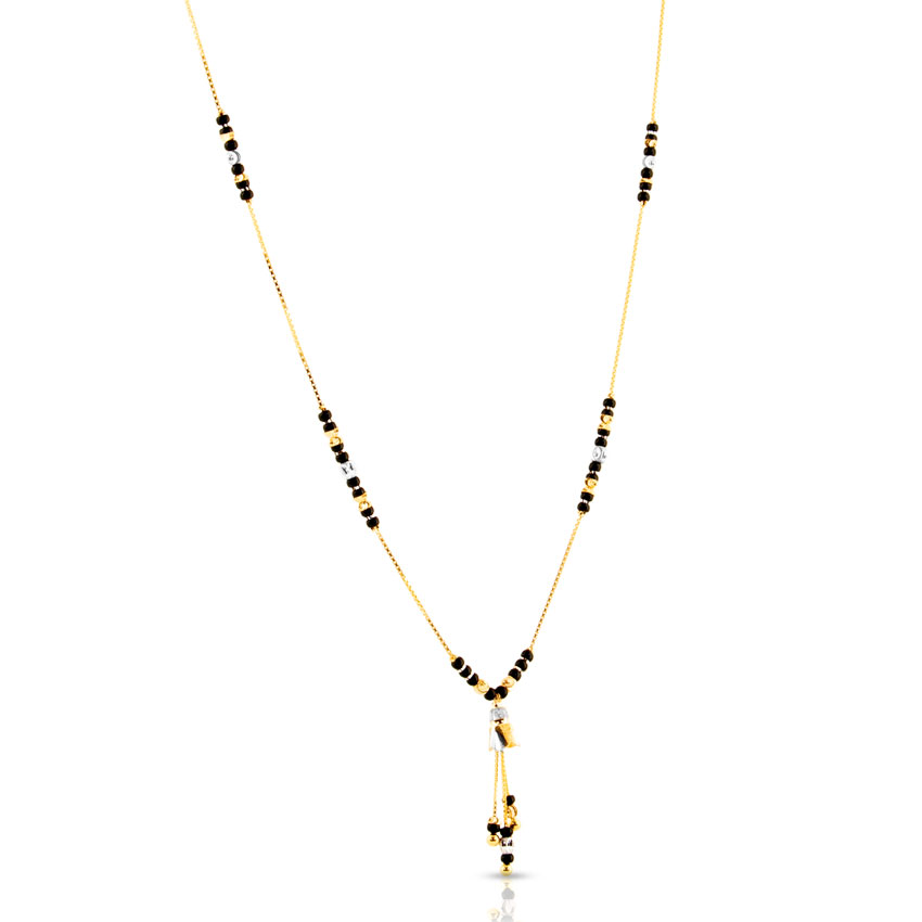 Lipi Tassel Gold Mangalsutra