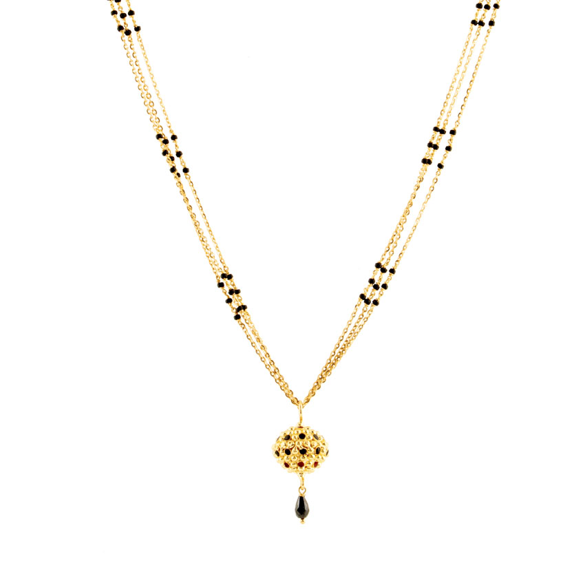 Mita Layered Gold Mangalsutra