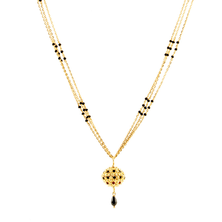 Mita Layered Gold Mangalsutra