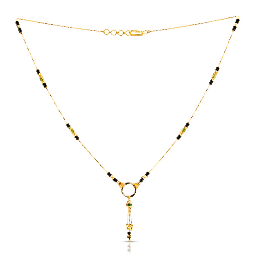 Lema Tassel Gold Mangalsutra