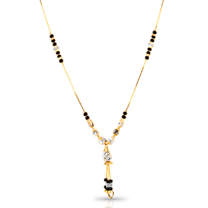 Oja Beaded Gold Mangalsutra