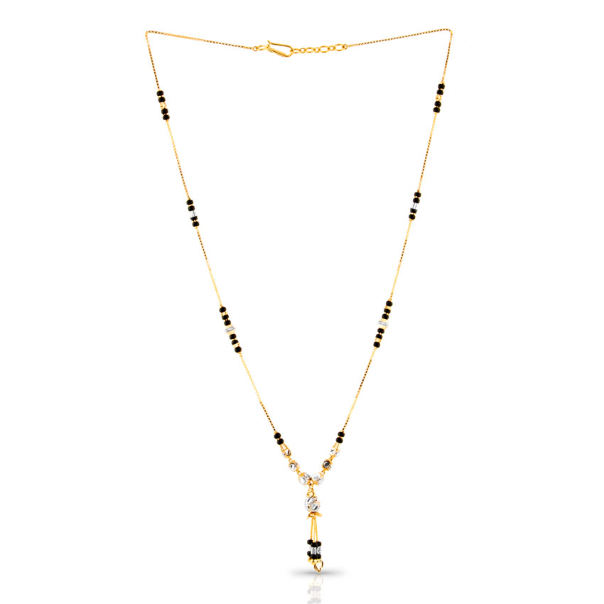 Oja Beaded Gold Mangalsutra
