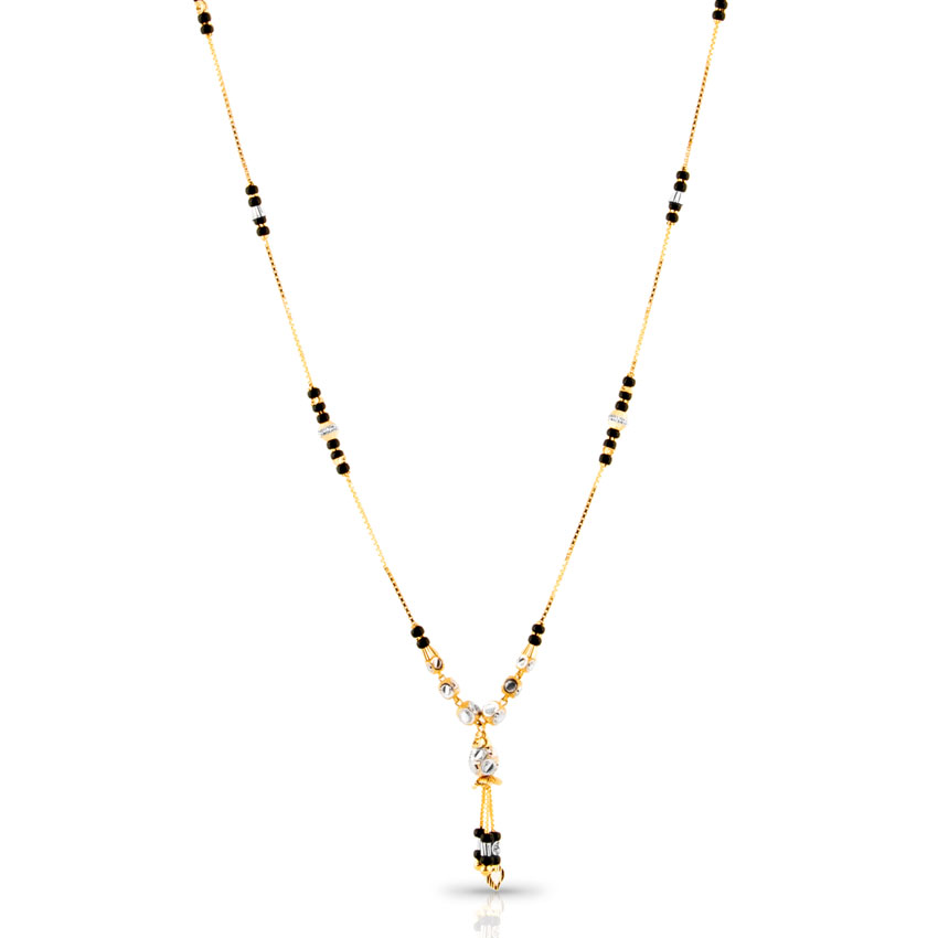 Oja Beaded Gold Mangalsutra