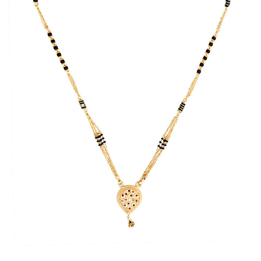 Swirl Drop Mangalsutra