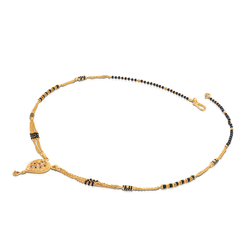 Swirl Drop Mangalsutra