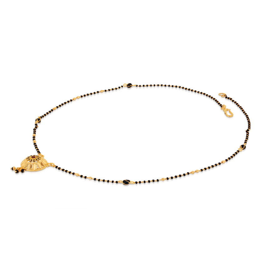 Gold Mangalsutra 22 Karat Yellow Gold Yukti  Mangalsutra