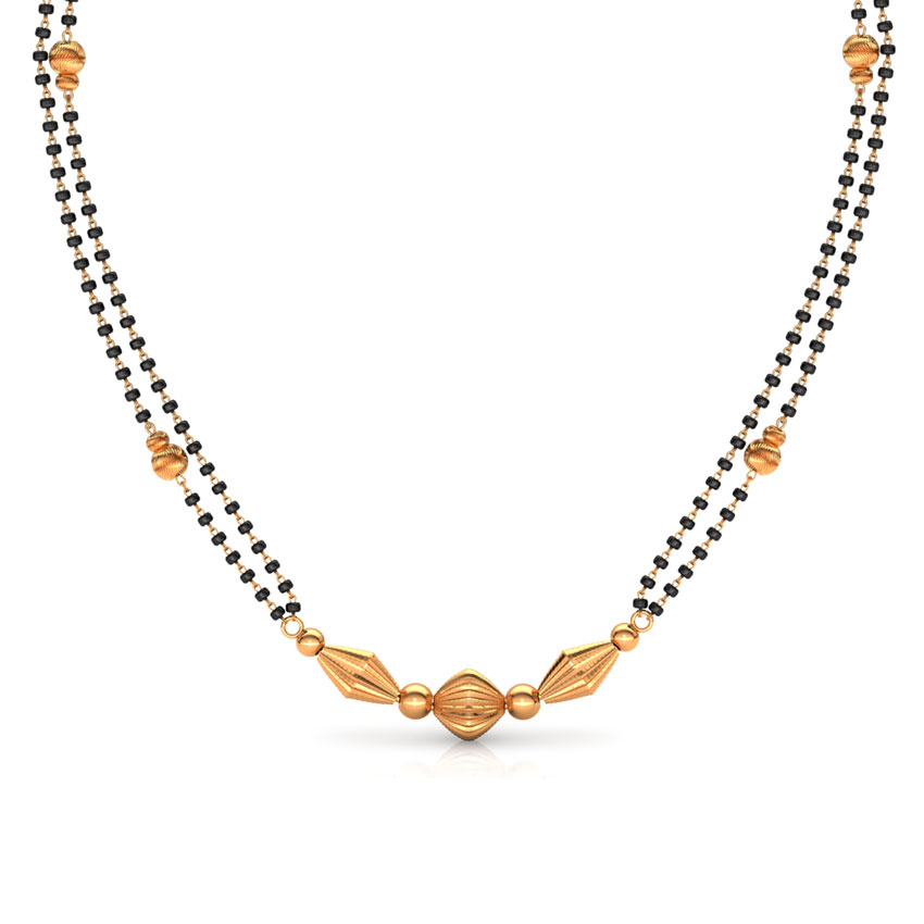 Dainty Beads Gold Mangalsutra
