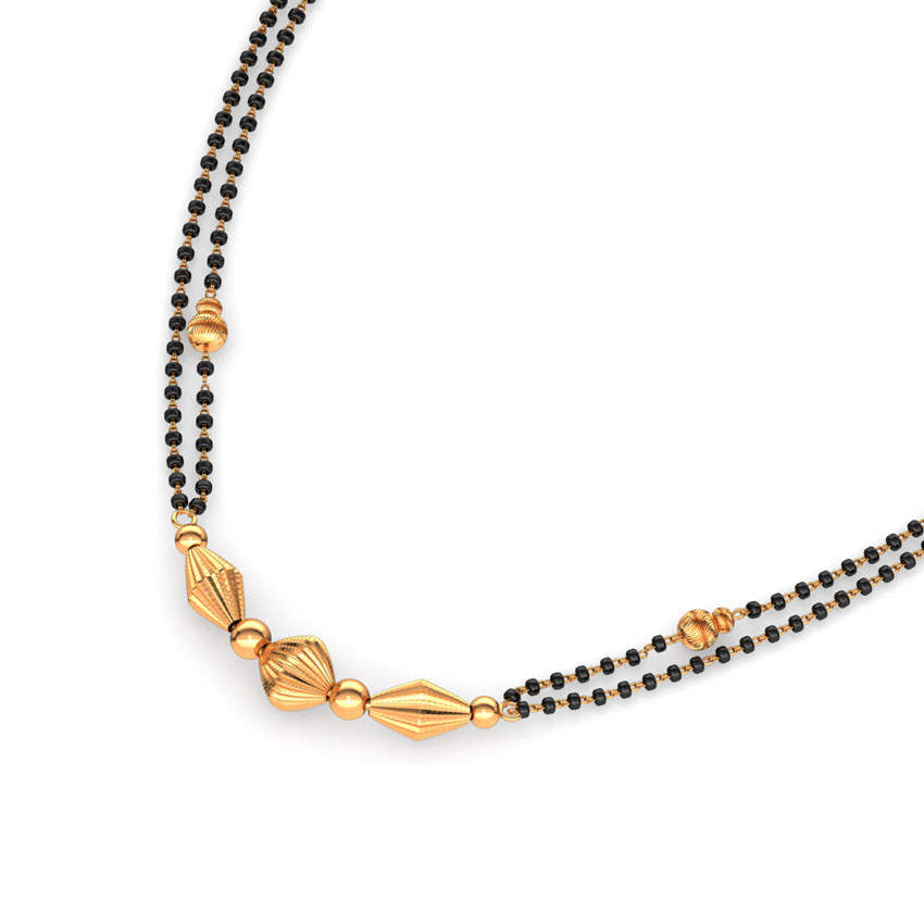 Dainty Beads Gold Mangalsutra