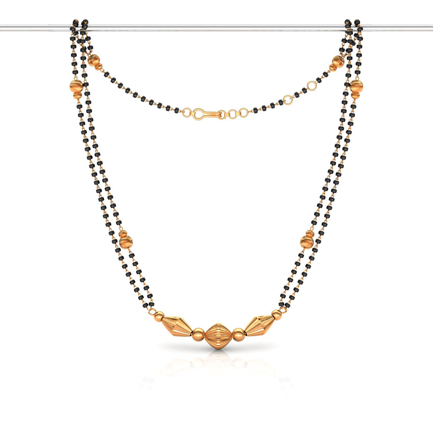 Dainty Beads Gold Mangalsutra
