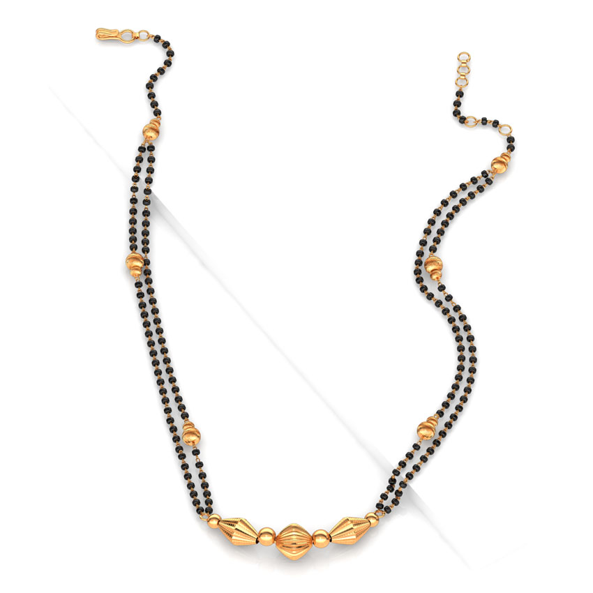 Dainty Beads Gold Mangalsutra