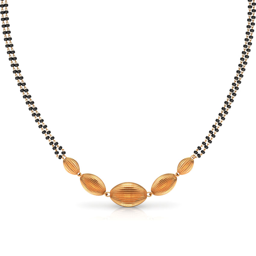 Classic Beads Gold Mangalsutra Classic Beads Gold Mangalsutra