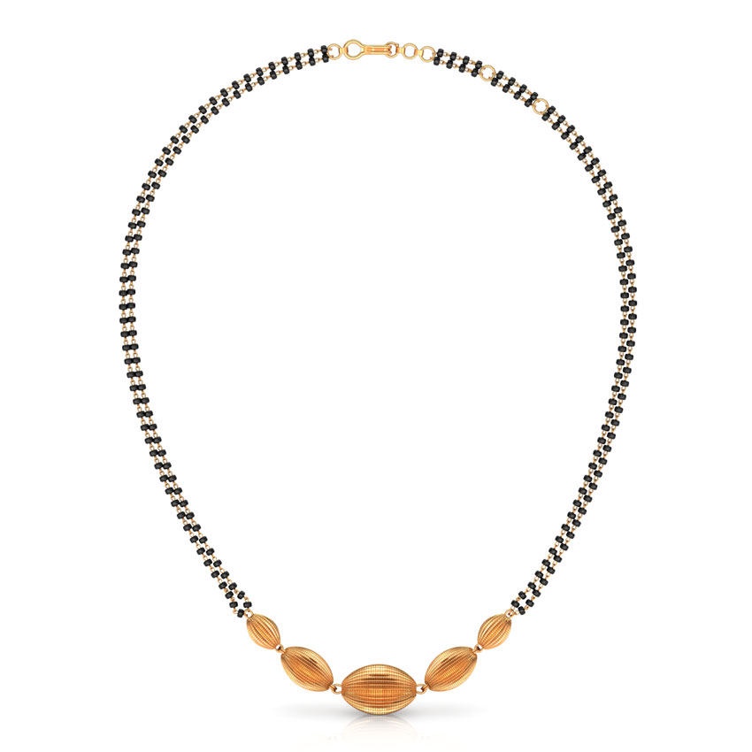 Classic Beads Gold Mangalsutra Classic Beads Gold Mangalsutra