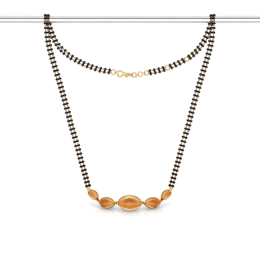 Classic Beads Gold Mangalsutra Classic Beads Gold Mangalsutra