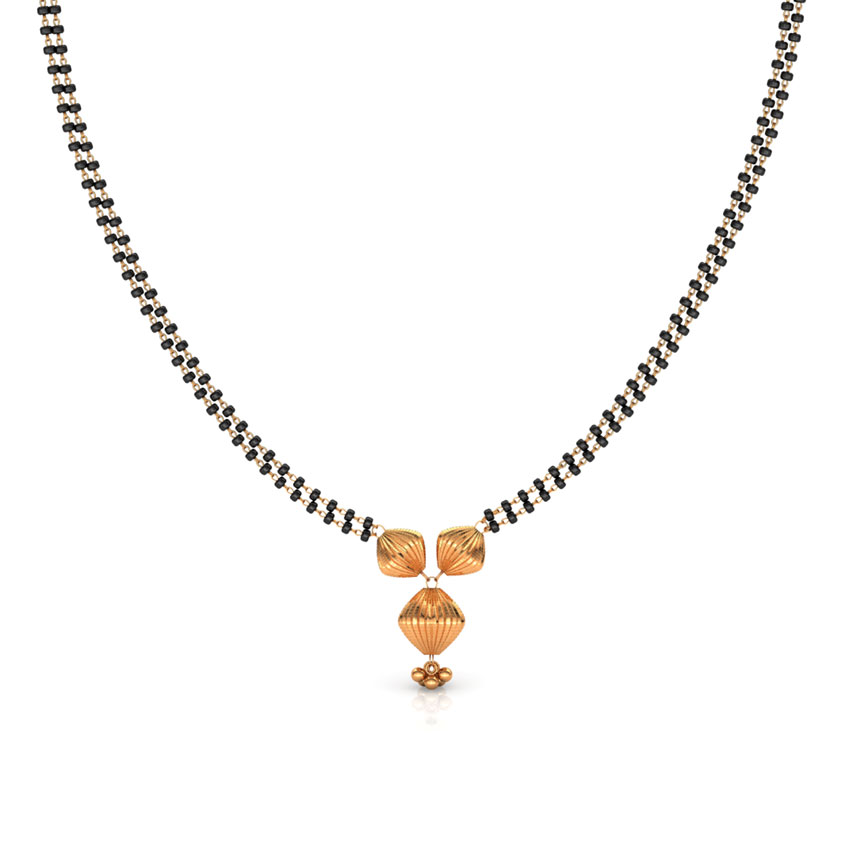 Trio Beads Gold Mangalsutra