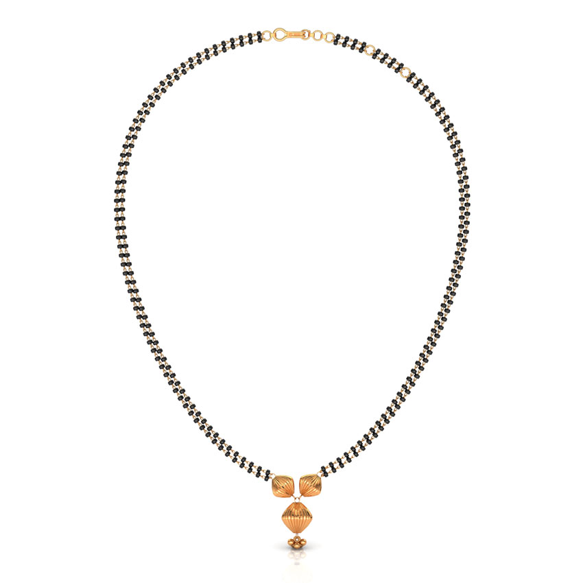 Trio Beads Gold Mangalsutra