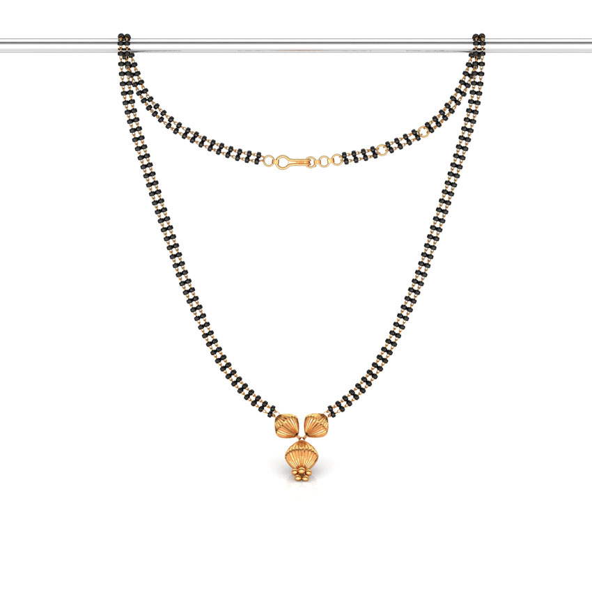 Trio Beads Gold Mangalsutra