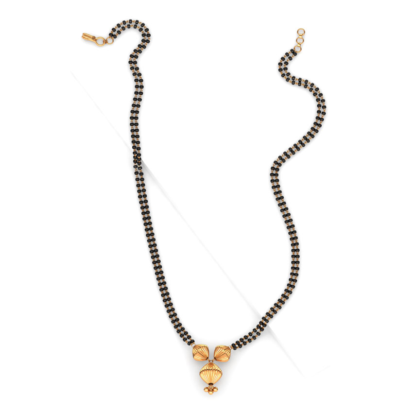 Trio Beads Gold Mangalsutra