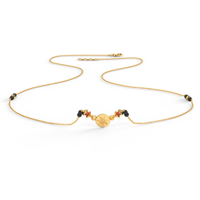 Disha Coin Gemstone Mangalsutra Disha Coin Gemstone Mangalsutra