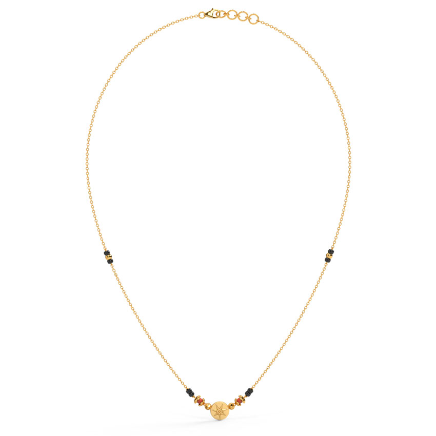 Disha Coin Gemstone Mangalsutra Disha Coin Gemstone Mangalsutra