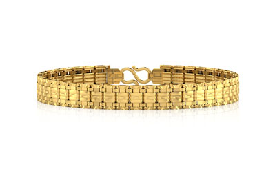 Geometric Repeat Men's Bracelet