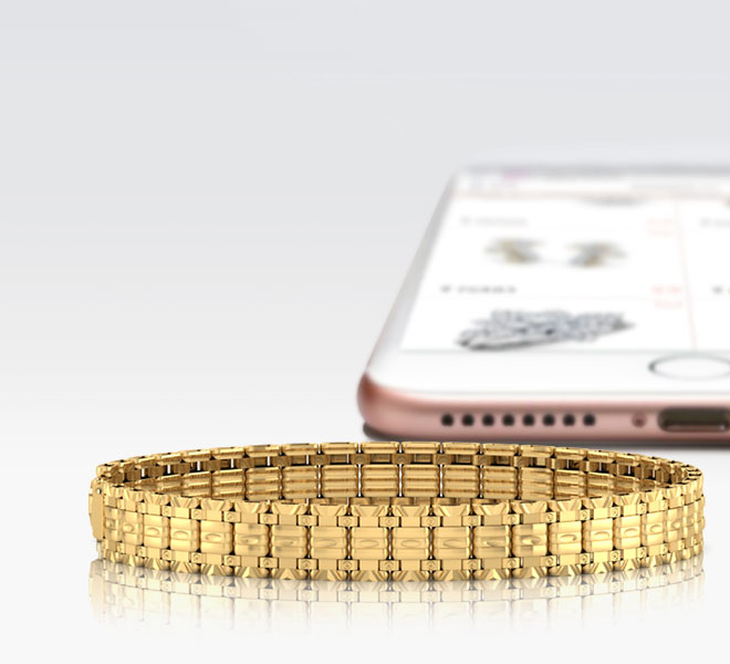 Geometric Repeat Men's Bracelet