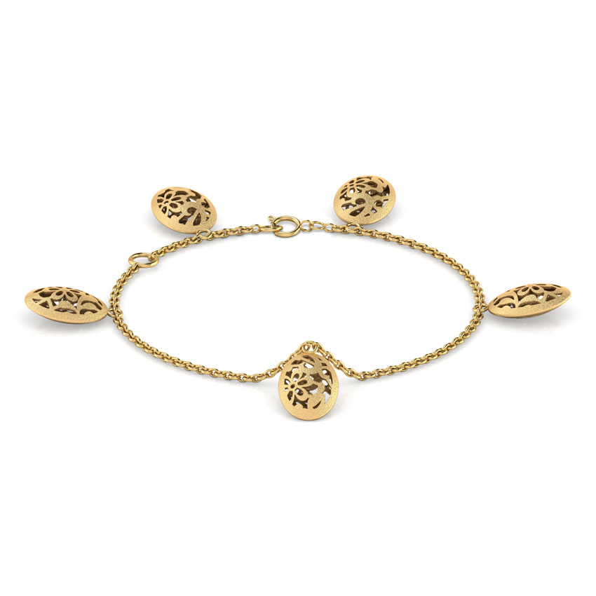 Amelia Charmed Gold Bracelet