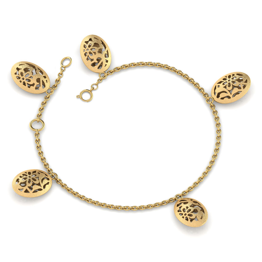 Amelia Charmed Gold Bracelet