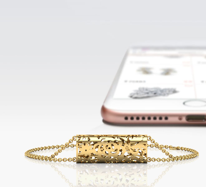 Kira Cutout Gold Bracelet