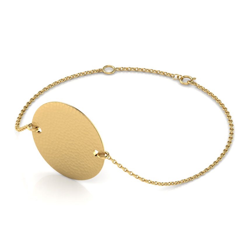 Coy Hammered Bracelet