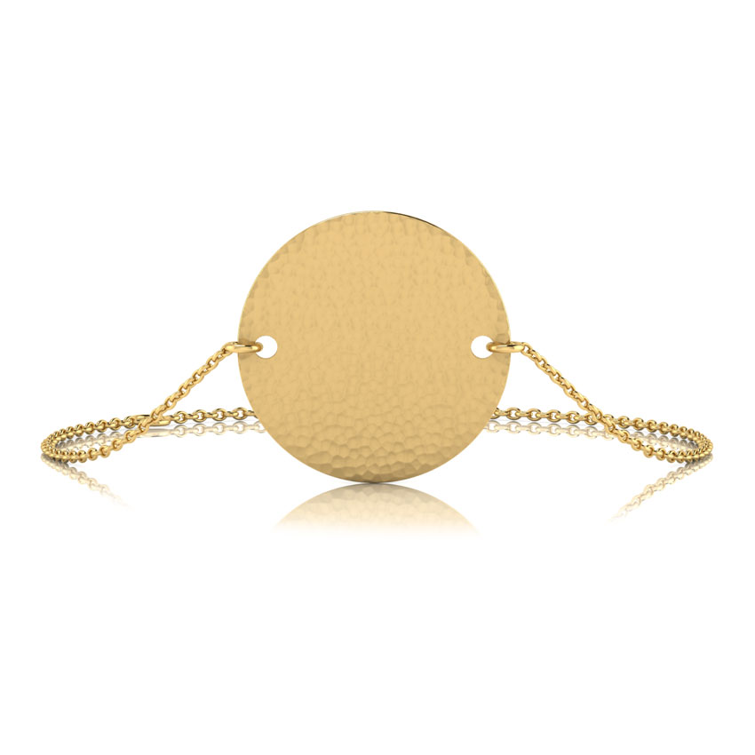 Coy Hammered Bracelet