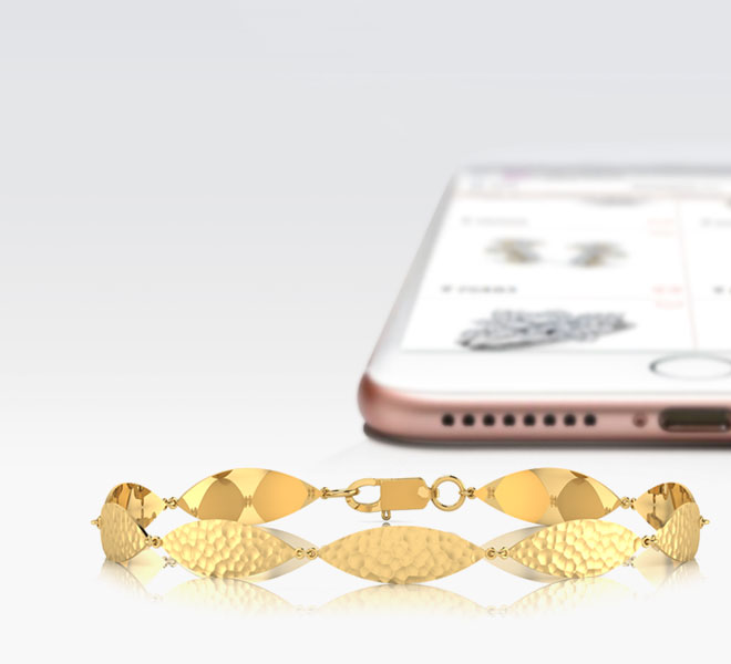 Christa Hammered Bracelet