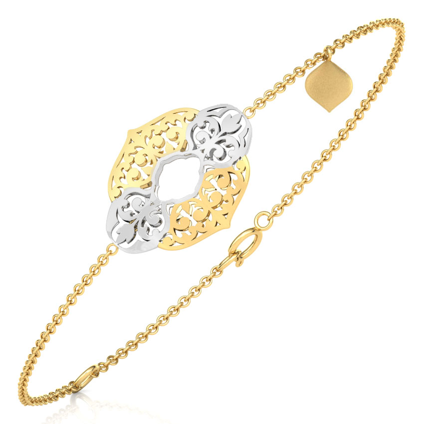 Jaden Cutout Gold Bracelet