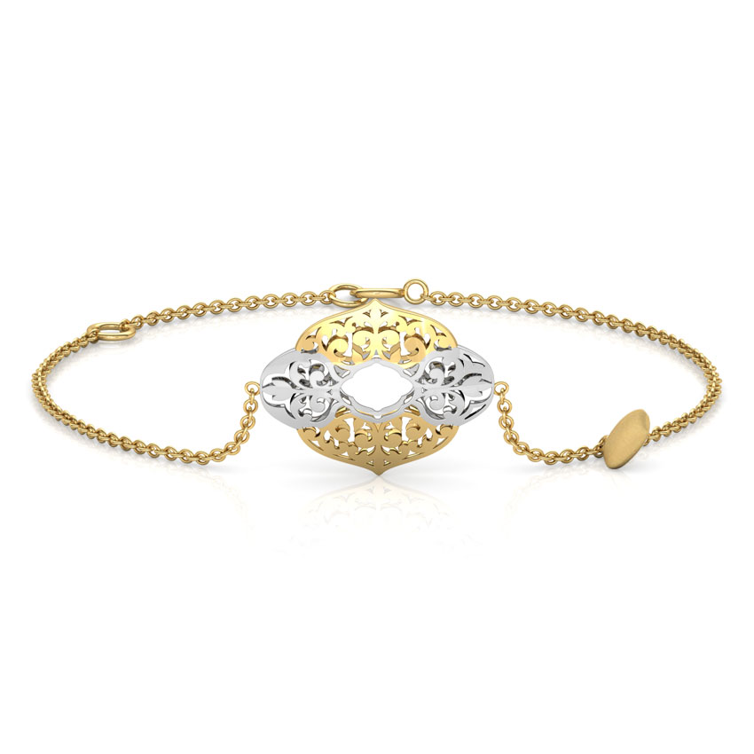 Jaden Cutout Gold Bracelet