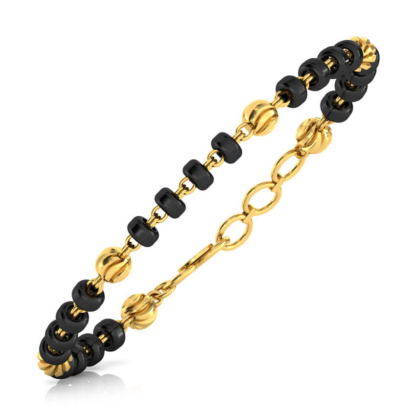 Textured Bead Infant Bracelet