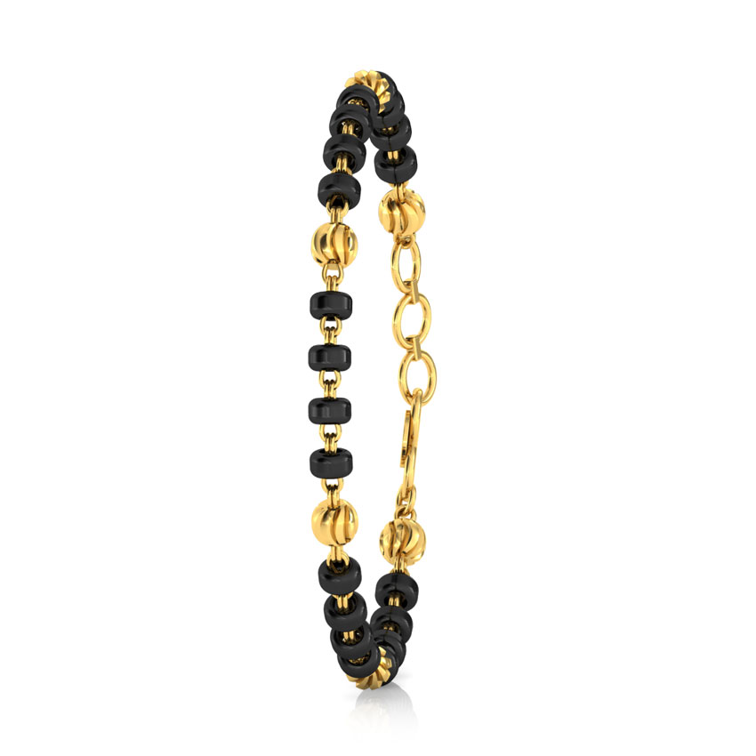 Textured Bead Infant Bracelet