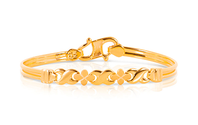 Infinity Flower Infant Bracelet