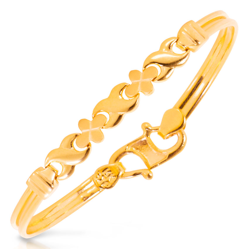 Infinity Flower Infant Bracelet