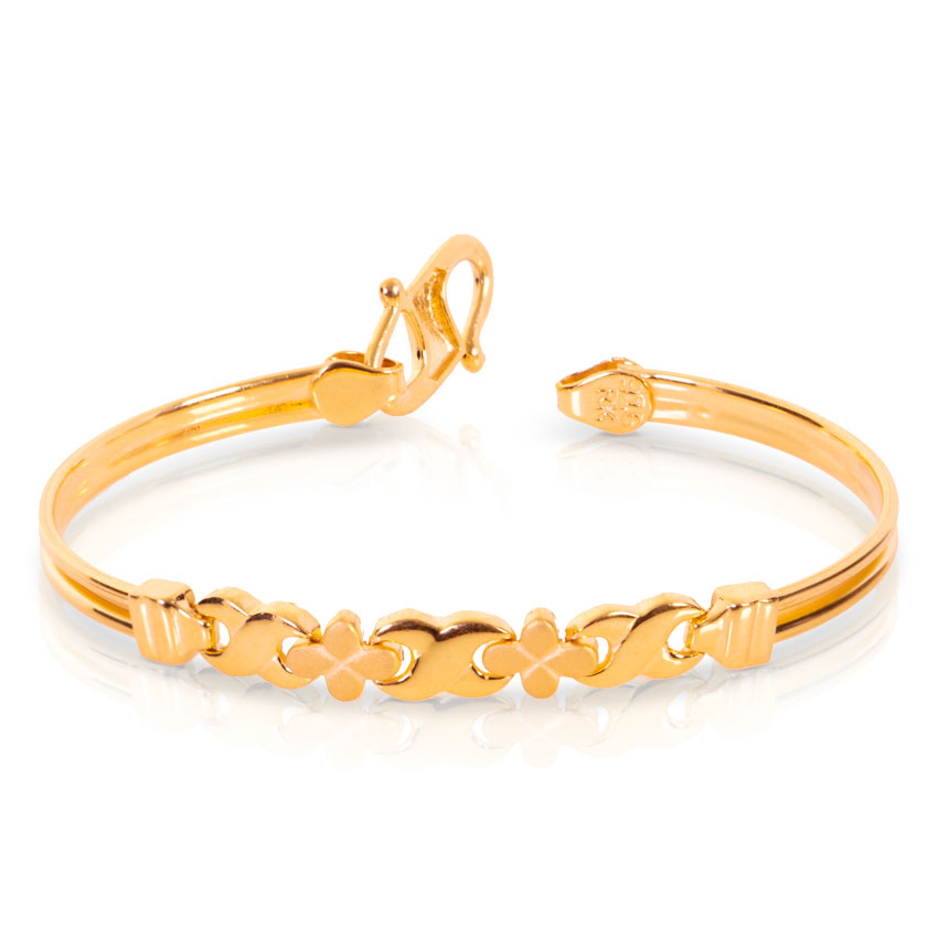 Infinity Flower Infant Bracelet