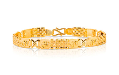 Double Twist Flat Bracelet