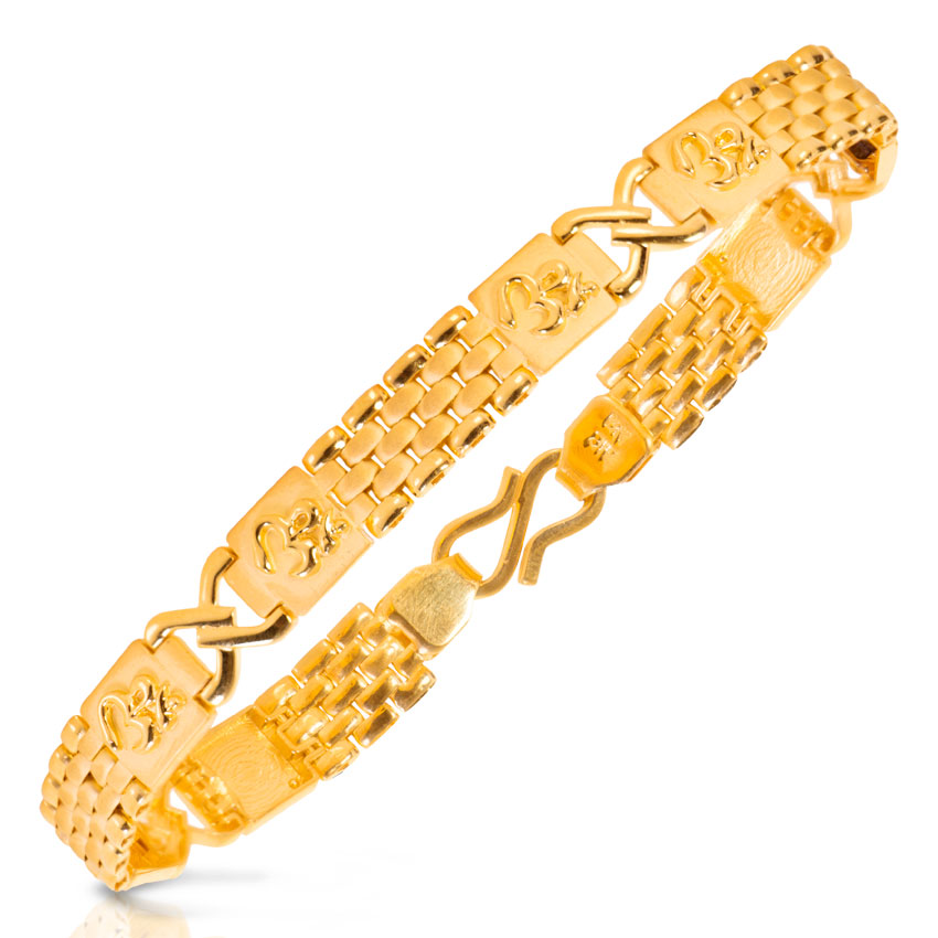 Double Twist Flat Bracelet