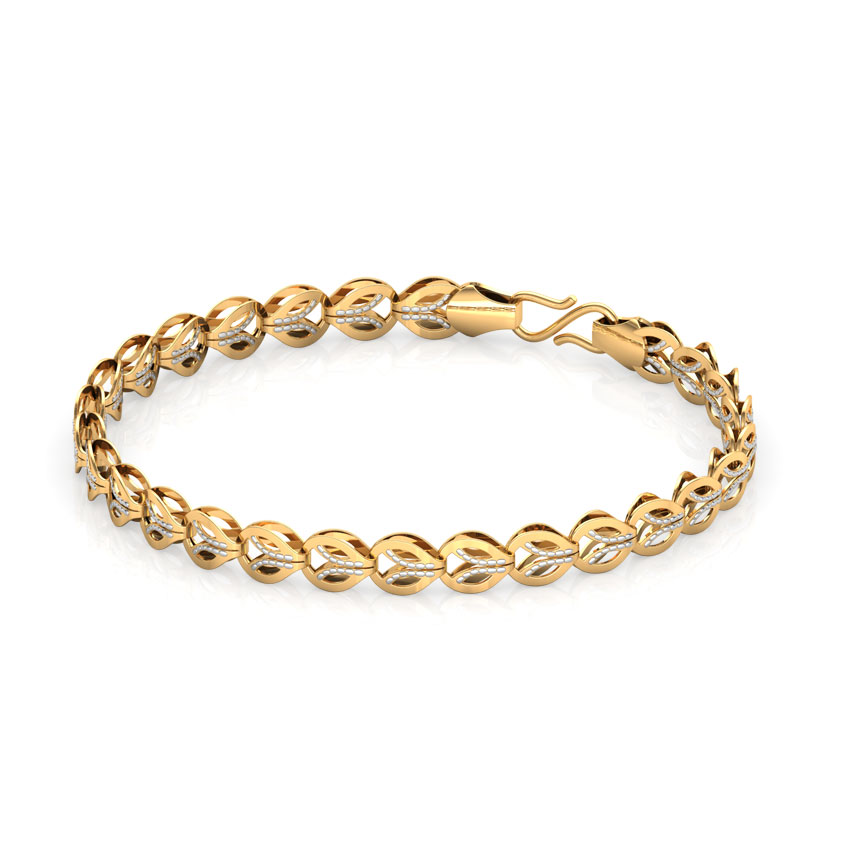 Juana Leaf Linked Bracelet Juana Leaf Linked Bracelet